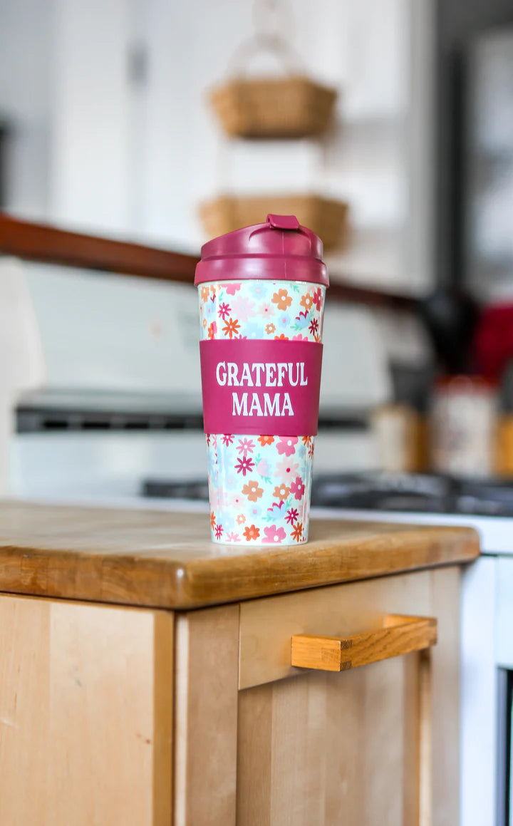 Grateful Mama Coffee Tumbler