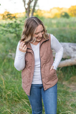 Chestnut Corduroy Vest