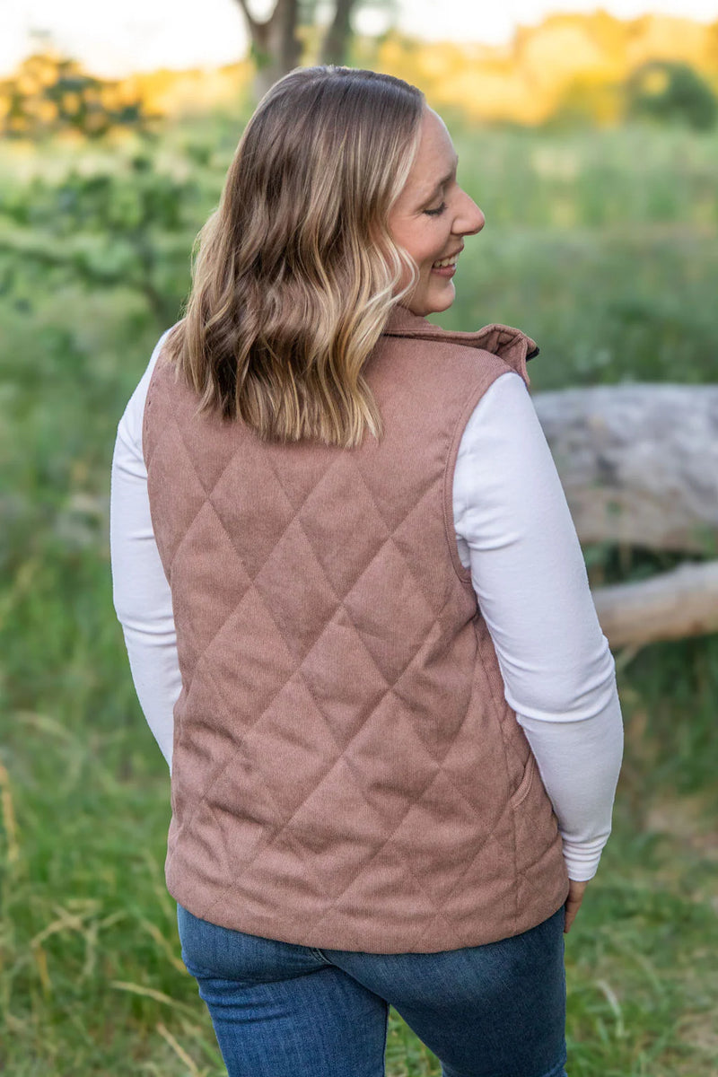 Chestnut Corduroy Vest