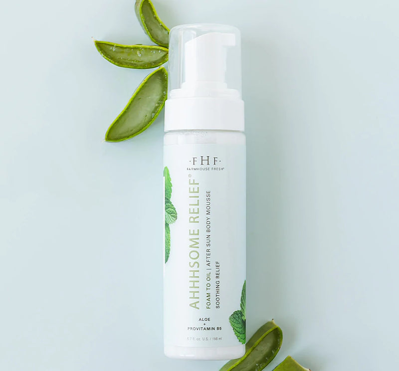 Farmhouse Fresh Ahhhsome Relief™ Foam-to-Oil After Sun Body Mousse
