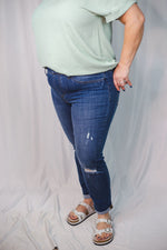 Judy Blue Hi-Rise Destroyed Boyfriend Pull-On Jeggings